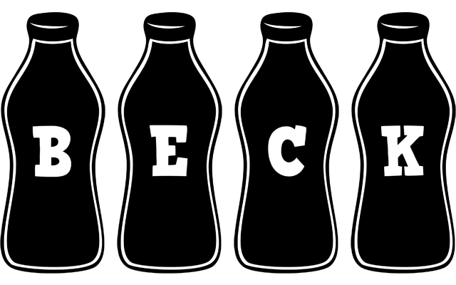 Beck bottle logo