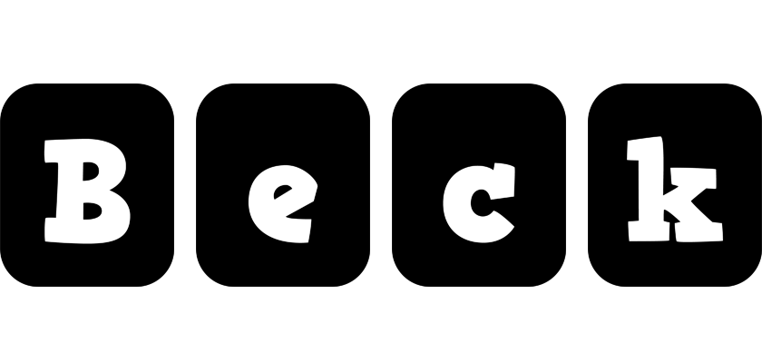 Beck box logo