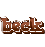 Beck brownie logo