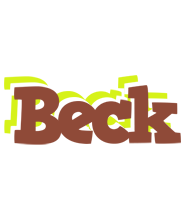 Beck caffeebar logo