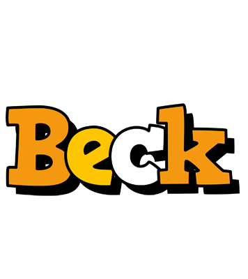 Beck cartoon logo
