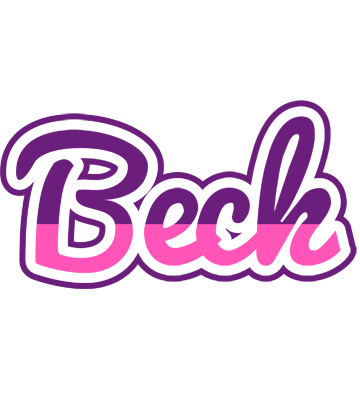 Beck cheerful logo