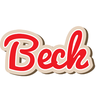 Beck chocolate logo