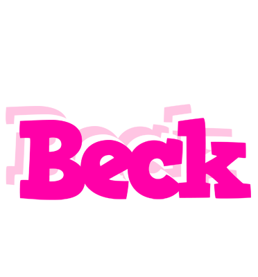 Beck dancing logo