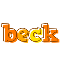 Beck desert logo