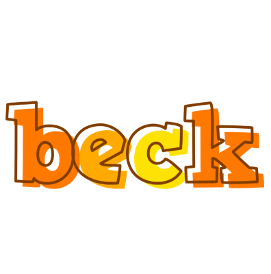 Beck desert logo