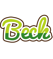 Beck golfing logo