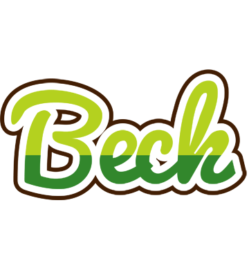 Beck golfing logo