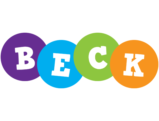 Beck happy logo