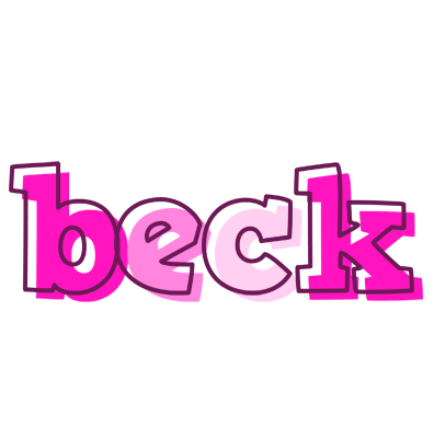 Beck hello logo