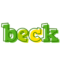 Beck juice logo