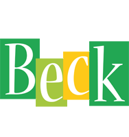 Beck lemonade logo