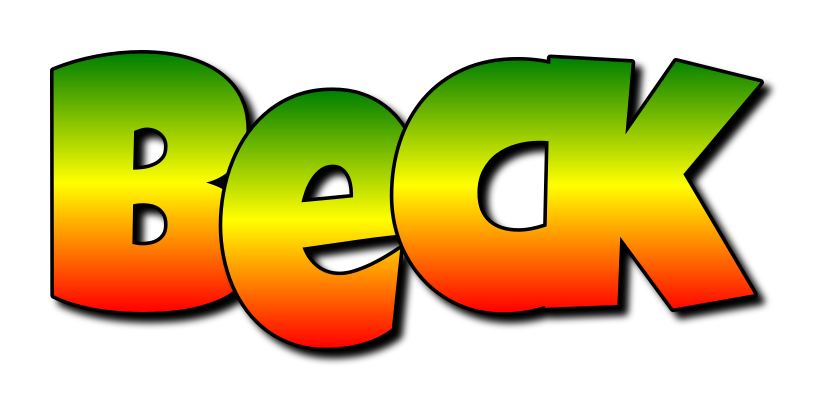 Beck mango logo