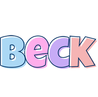 Beck pastel logo