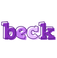 Beck sensual logo