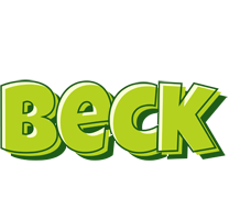 Beck summer logo