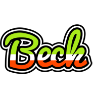 Beck superfun logo