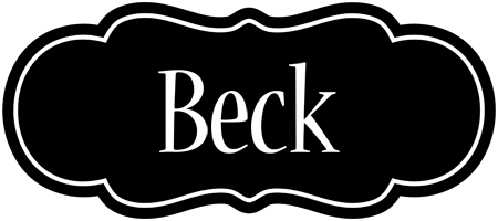 Beck welcome logo