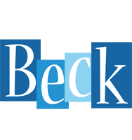 Beck winter logo