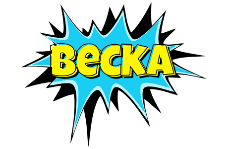 Becka amazing logo