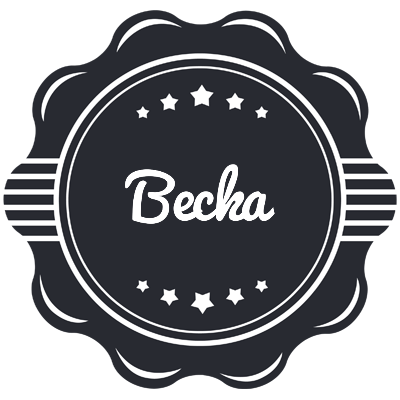 Becka badge logo