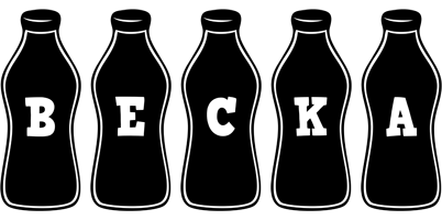 Becka bottle logo