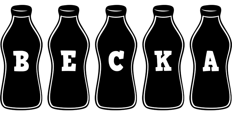 Becka bottle logo