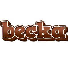 Becka brownie logo