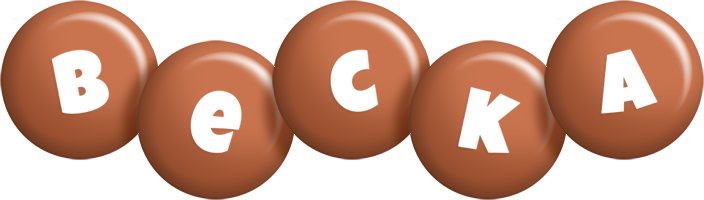 Becka candy-brown logo