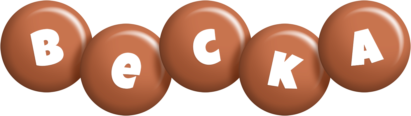 Becka candy-brown logo