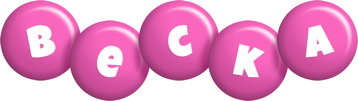 Becka candy-pink logo