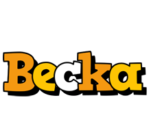 Becka cartoon logo