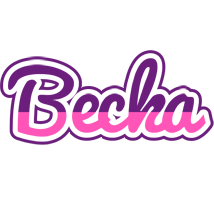 Becka cheerful logo