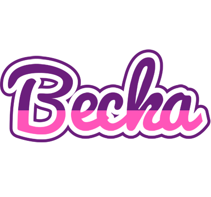 Becka cheerful logo