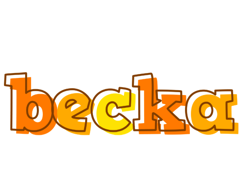 Becka desert logo