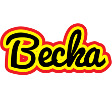 Becka flaming logo