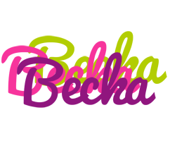 Becka flowers logo