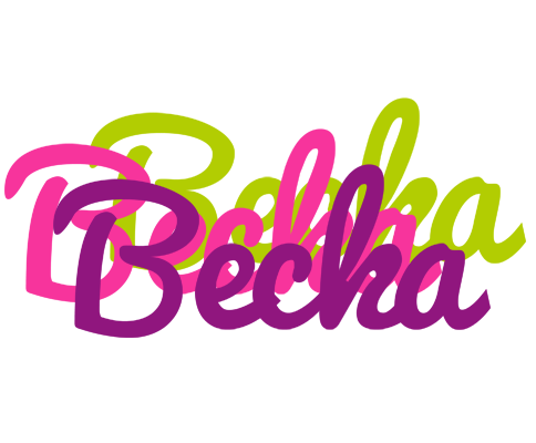Becka flowers logo
