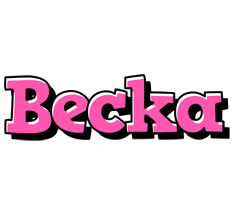 Becka girlish logo