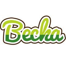 Becka golfing logo