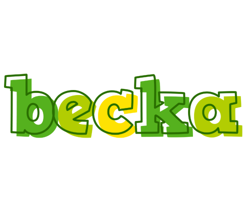Becka juice logo