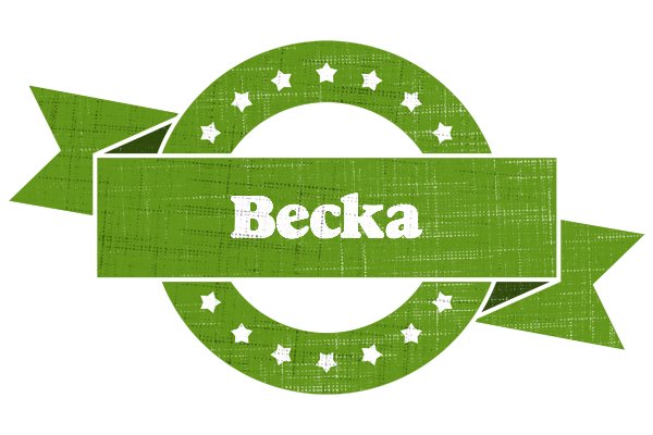 Becka natural logo