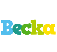 Becka rainbows logo