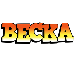 Becka sunset logo