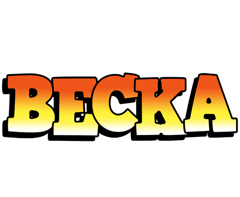 Becka sunset logo