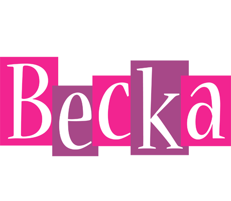 Becka whine logo