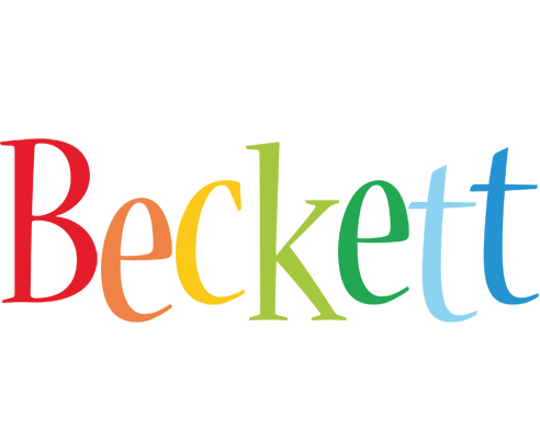 Beckett birthday logo