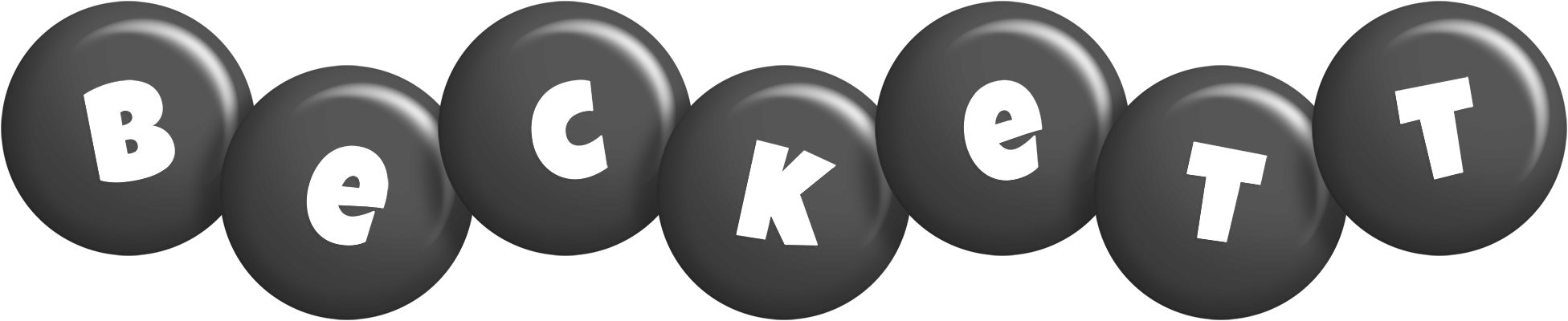 Beckett candy-black logo