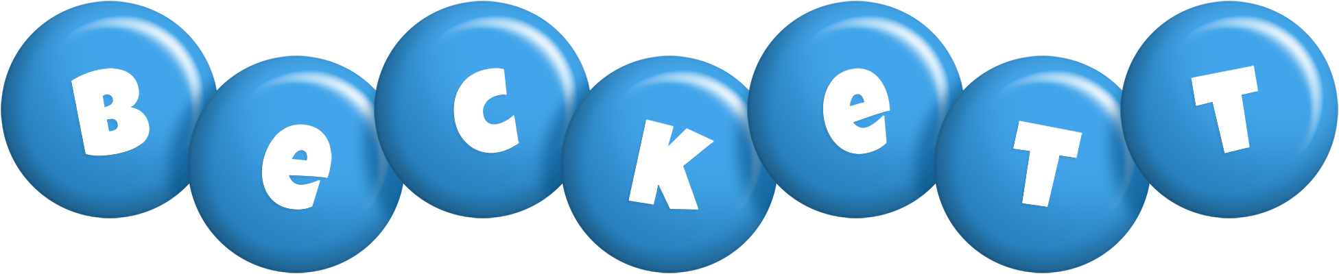 Beckett candy-blue logo