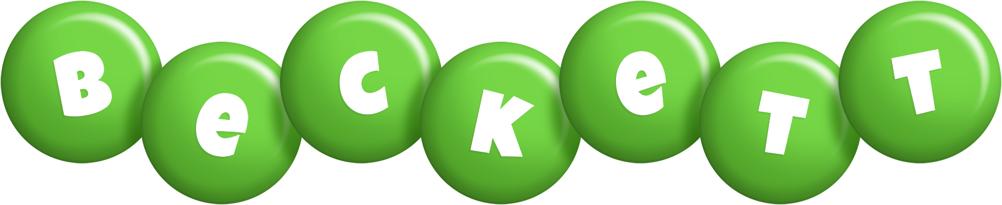 Beckett candy-green logo